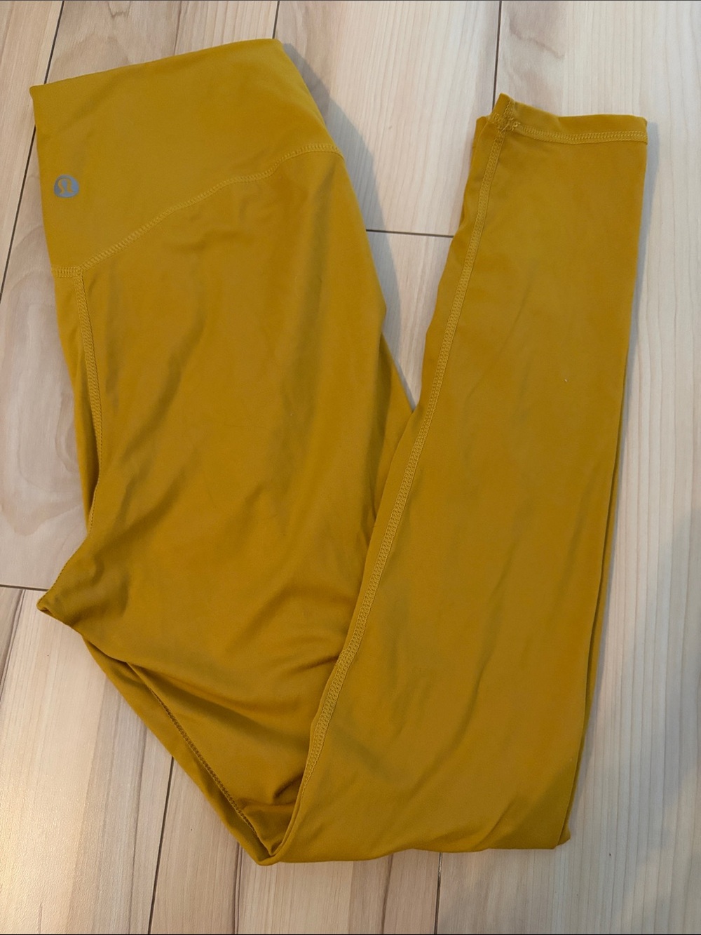 lululemon athletica High-Rise Mustard Yellow Leggings - knock offs